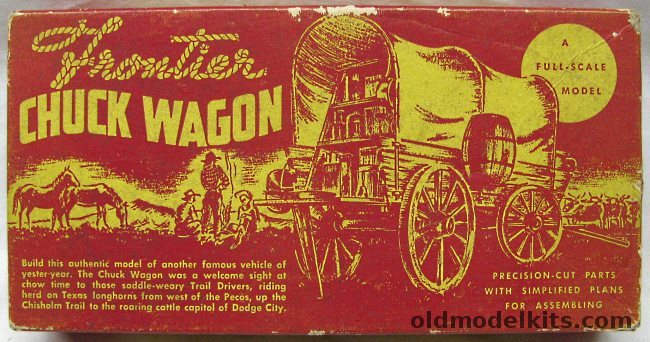 Frontier 1/24 Chuck Wagon plastic model kit